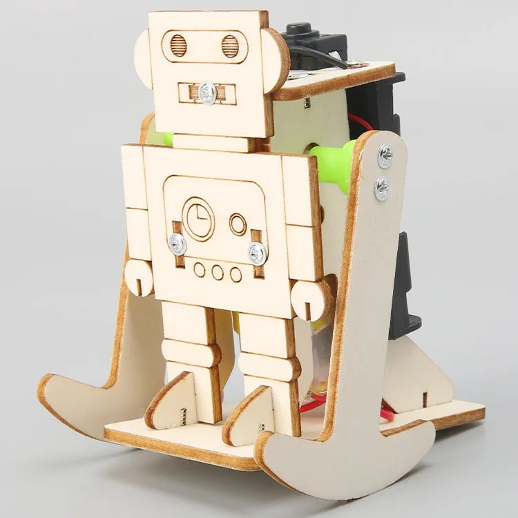 DIY Walking Robot Science and Technology Small Production Puzzle Experiment Toy Materials